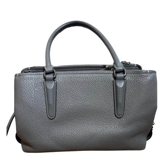 Coach Brooklyn Carryall 28 in Gray - Picture 2 of 12